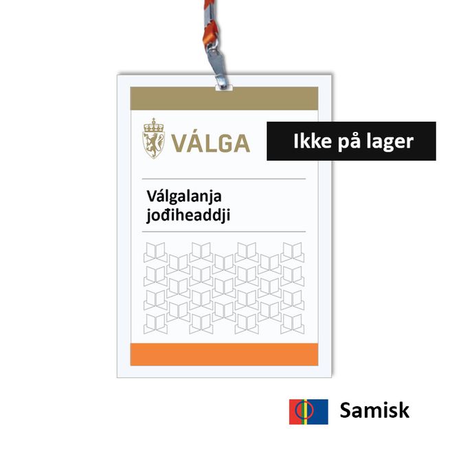 Hovedbilde Válgalanja jođiheaddji - ...